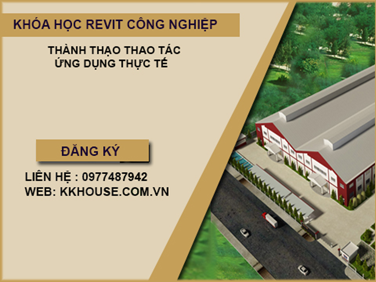 banner khoa hoc REVIT CONG NGHIEP