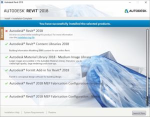 product key for revit 2018
