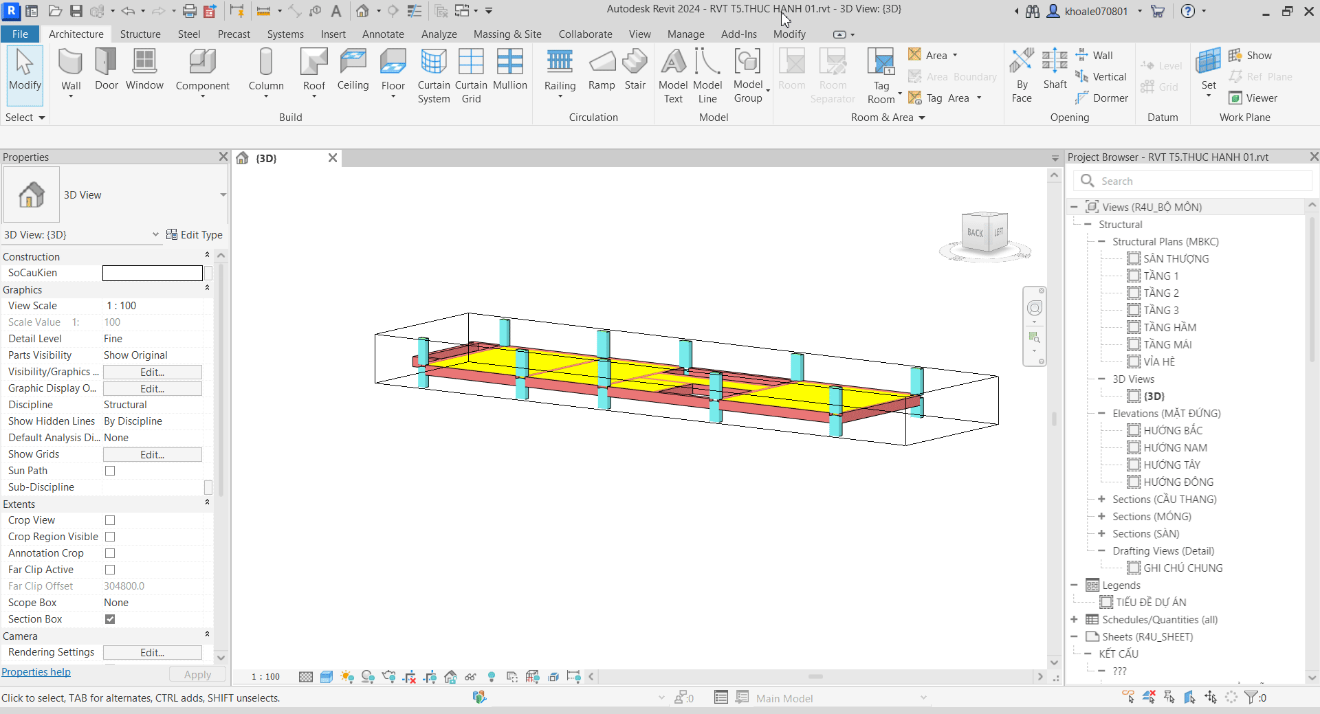 lệnh switch join order trong revit