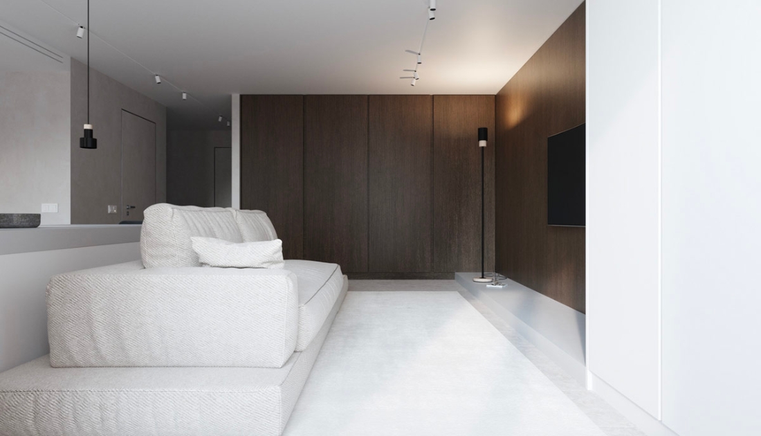 Mẫu thiết kế nội thất chung cư 45m2 phong cách Bắc Âu