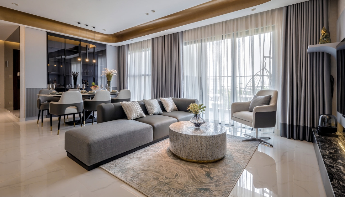 Ấn tượng với phong cách luxury trong thiết kế nội thất chung cư 80m2