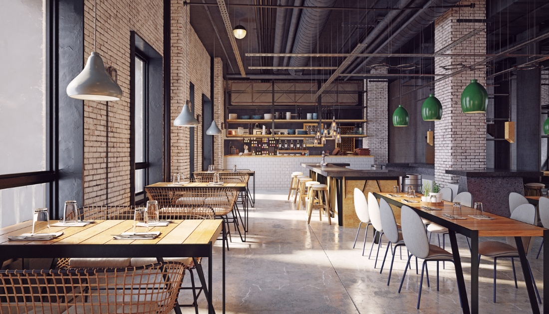 Ý tưởng thiết kế quán cafe phong cách công nghiệp phóng khoáng 