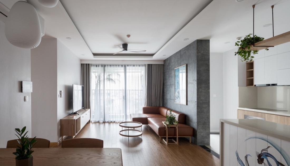 Phong cách thiết kế nội thất chung cư 100m2 hiện đại, phù hợp phù hợp sở thích mỗi gia đình