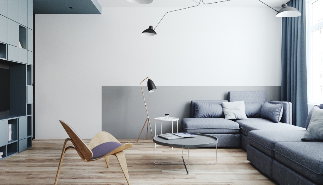 Phong cách tối giản trong thiết kế nội thất chung cư 120m2