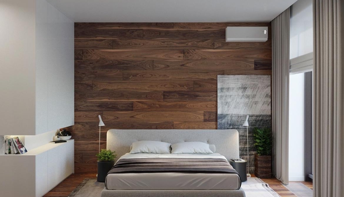Thiết kế nội thất phòng ngủ 15m2 phong cách tối giản, tinh tế