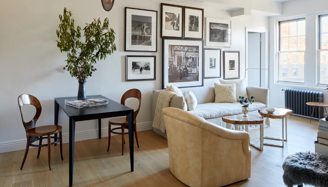 Sự tối giản trong thiết kế giúp căn hộ trở nên rộng rãi hơn